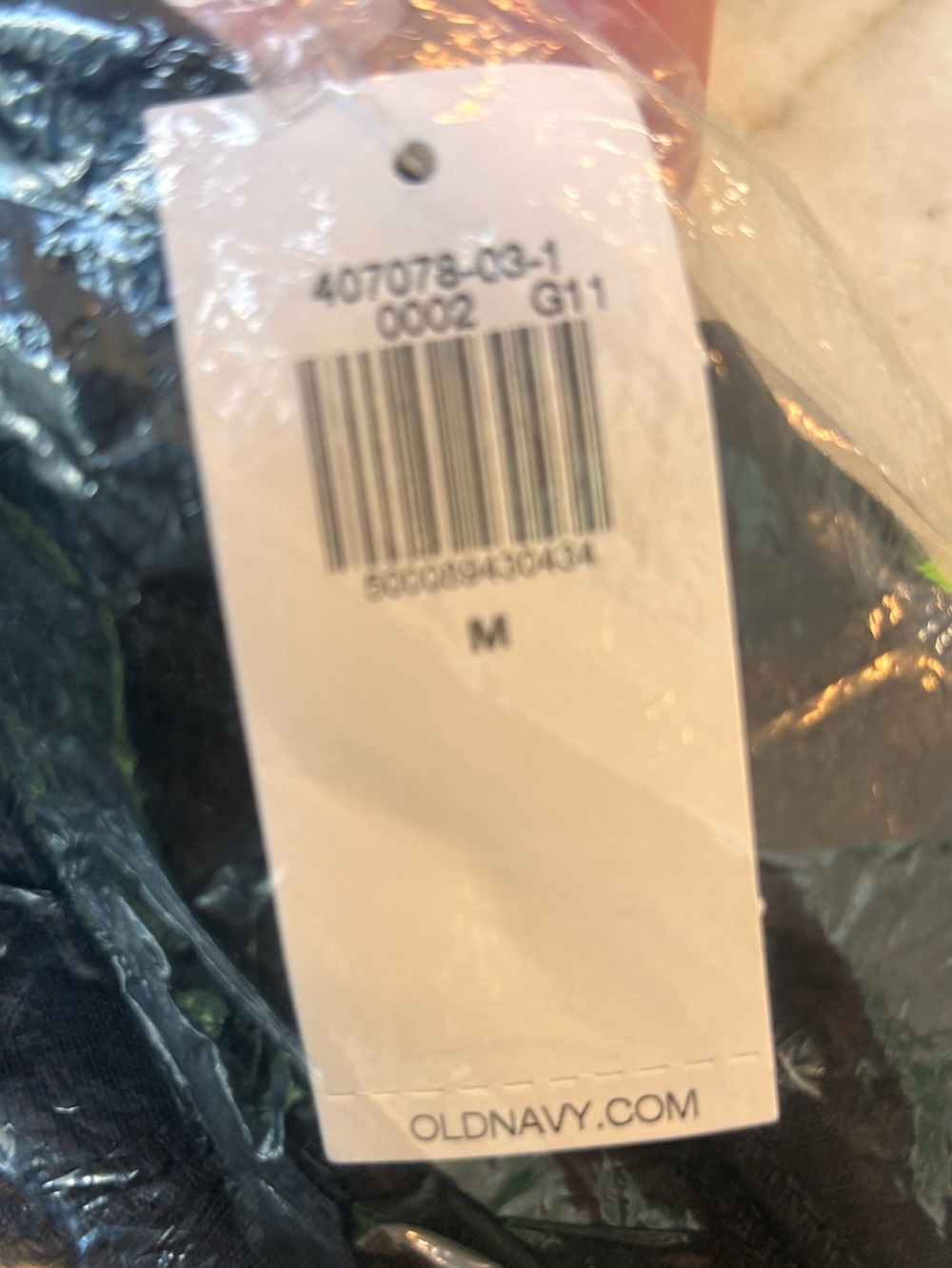 Old Navy Black Jumpsuit with Glow in the dark Green Skeleton Print NWT - Picture 7 of 11